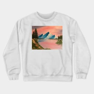 Winter Mountain Retreat Crewneck Sweatshirt